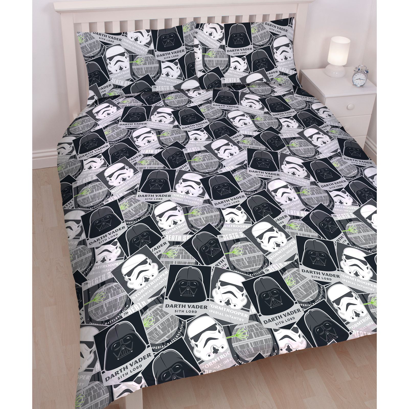 STAR WARS EPISODE VII / VIII DUVET QUILT COVERS KIDS BOYS SINGLE