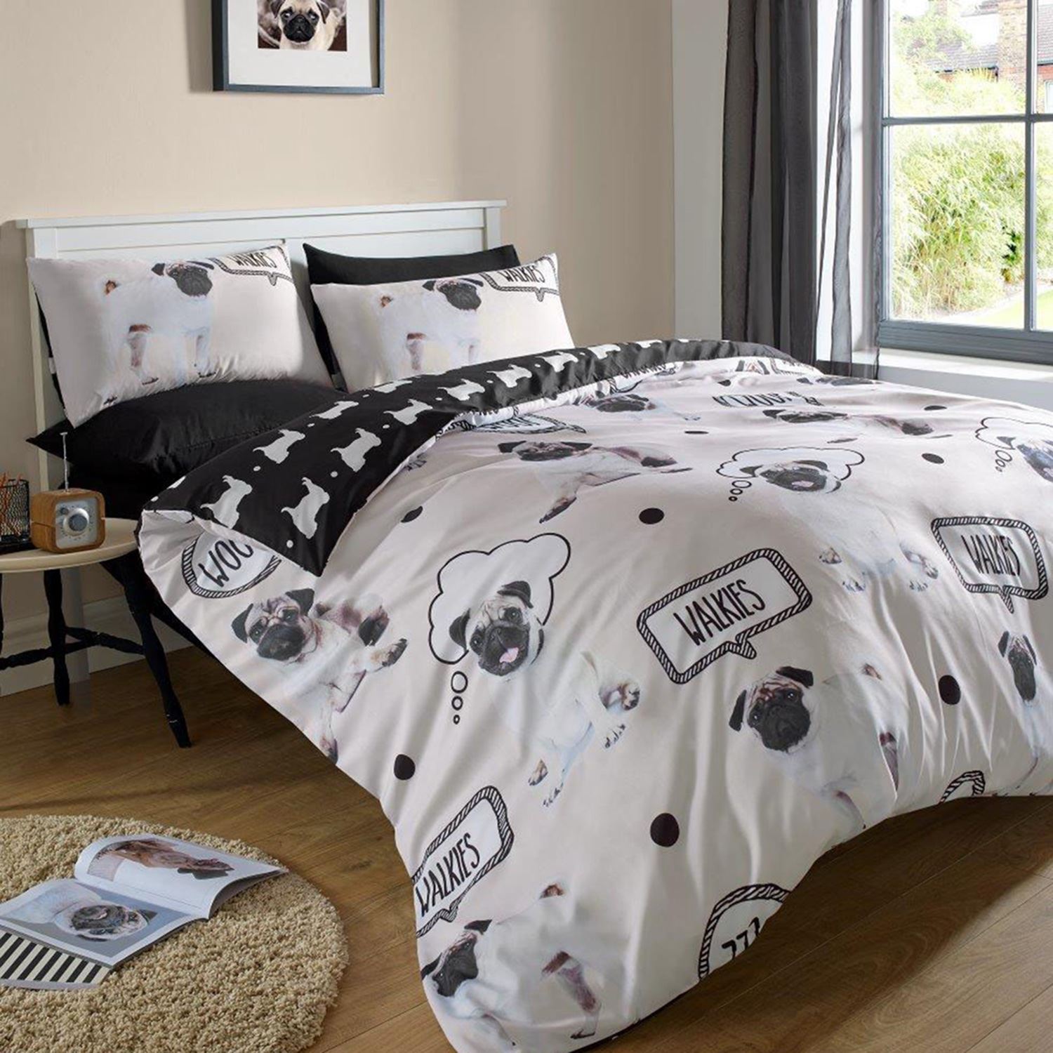 Dreamscene King Duvet Cover Sets Adult Bedding Sets Pugs Floral - Dreamscenekingduvetcoversetsadultbeddingsets dreamscene king duvet cover sets adult bedding sets pugs floral - dreamscenekingduvetcoversetsadultbeddingsets