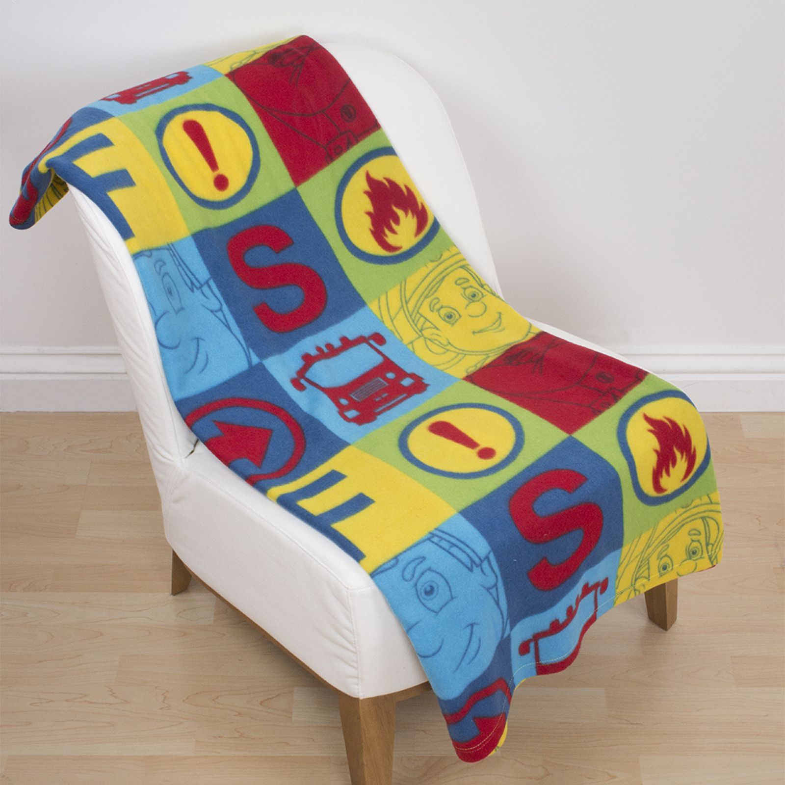 FIREMAN SAM BEDDING SINGLE DOUBLE & JUNIOR DUVET COVER SETS BOYS