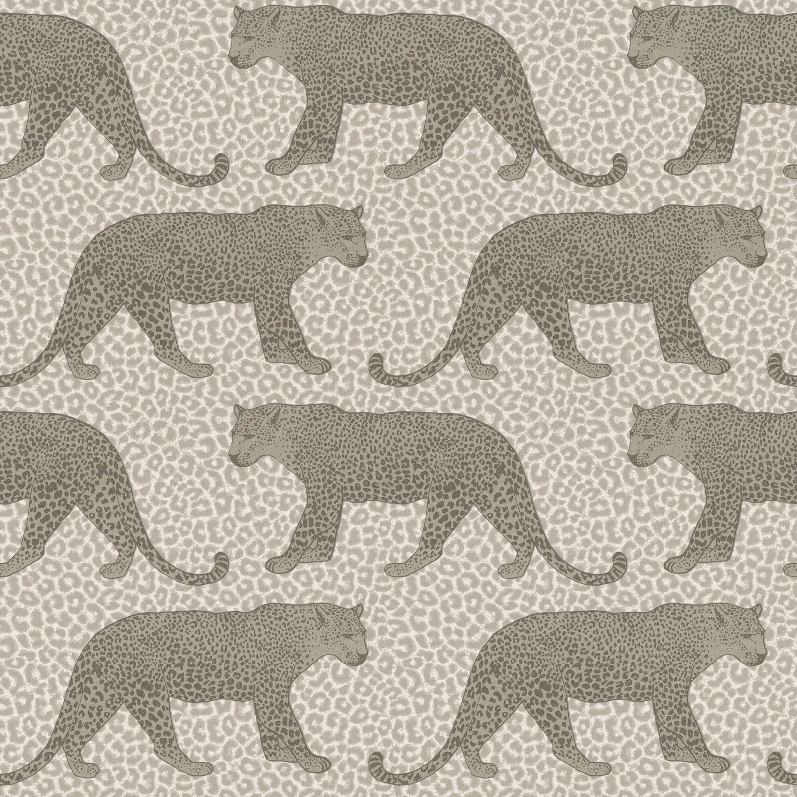 ANIMAL SKIN PRINT WALLPAPER - GLITTER METALLIC - TIGER ZEBRA SNAKE