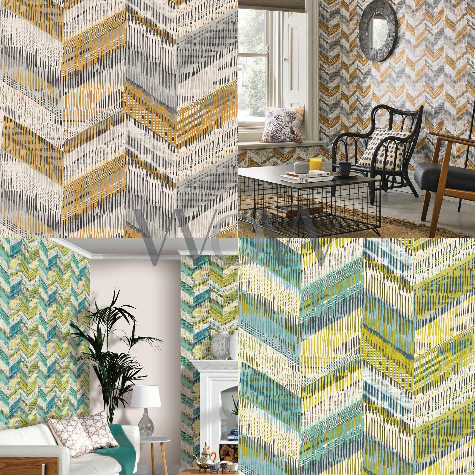 ARTHOUSE COLOUR LUXE SYLVAN LEAF FLORAL WALLPAPER | eBay