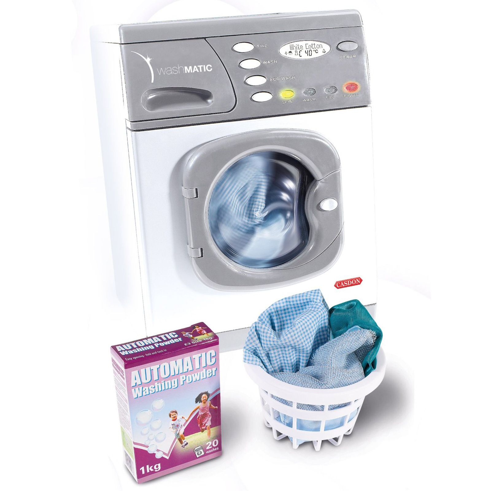 toy washing machine that spins