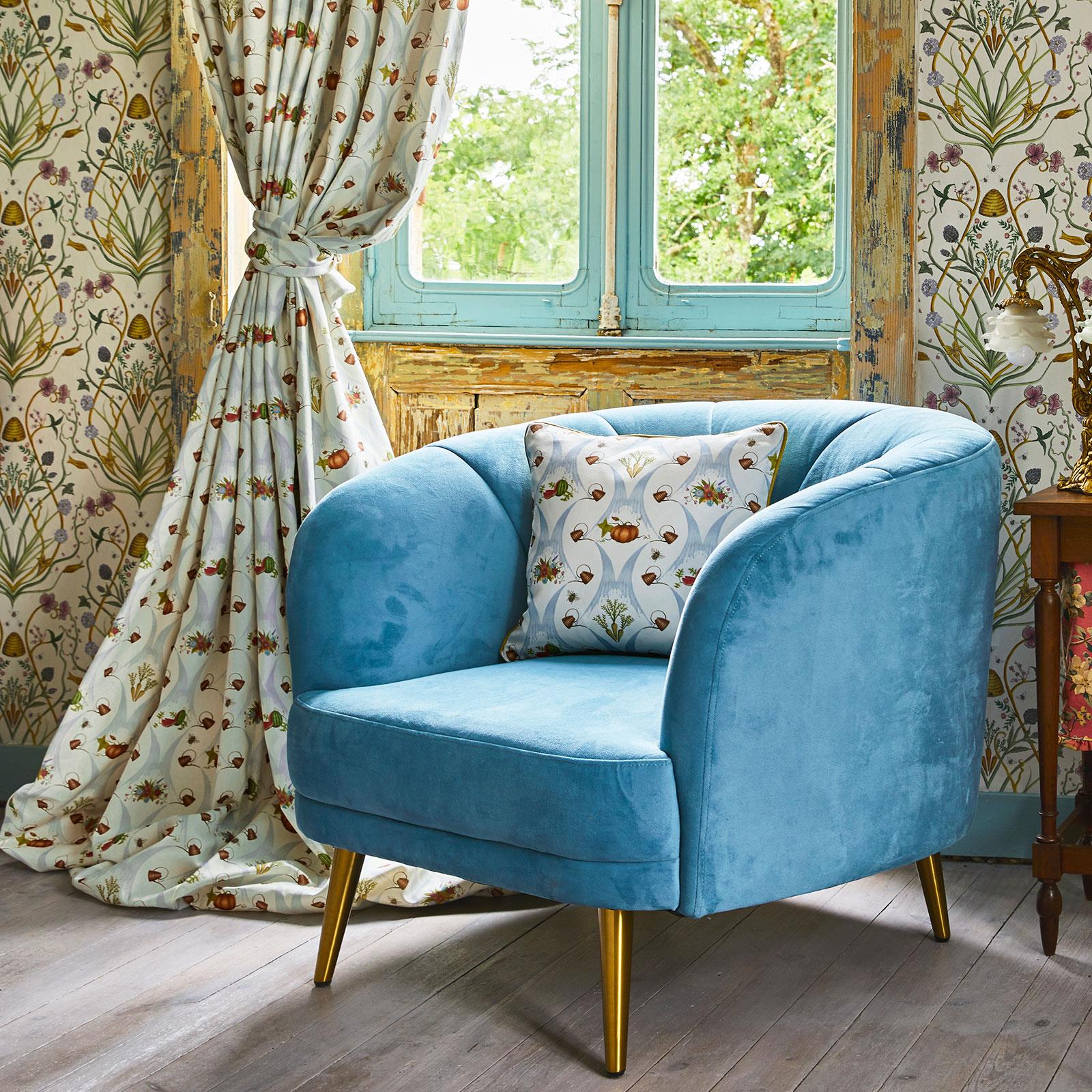 Angel Strawbridge The Chateau Watering Can Cushion Luxury eBay