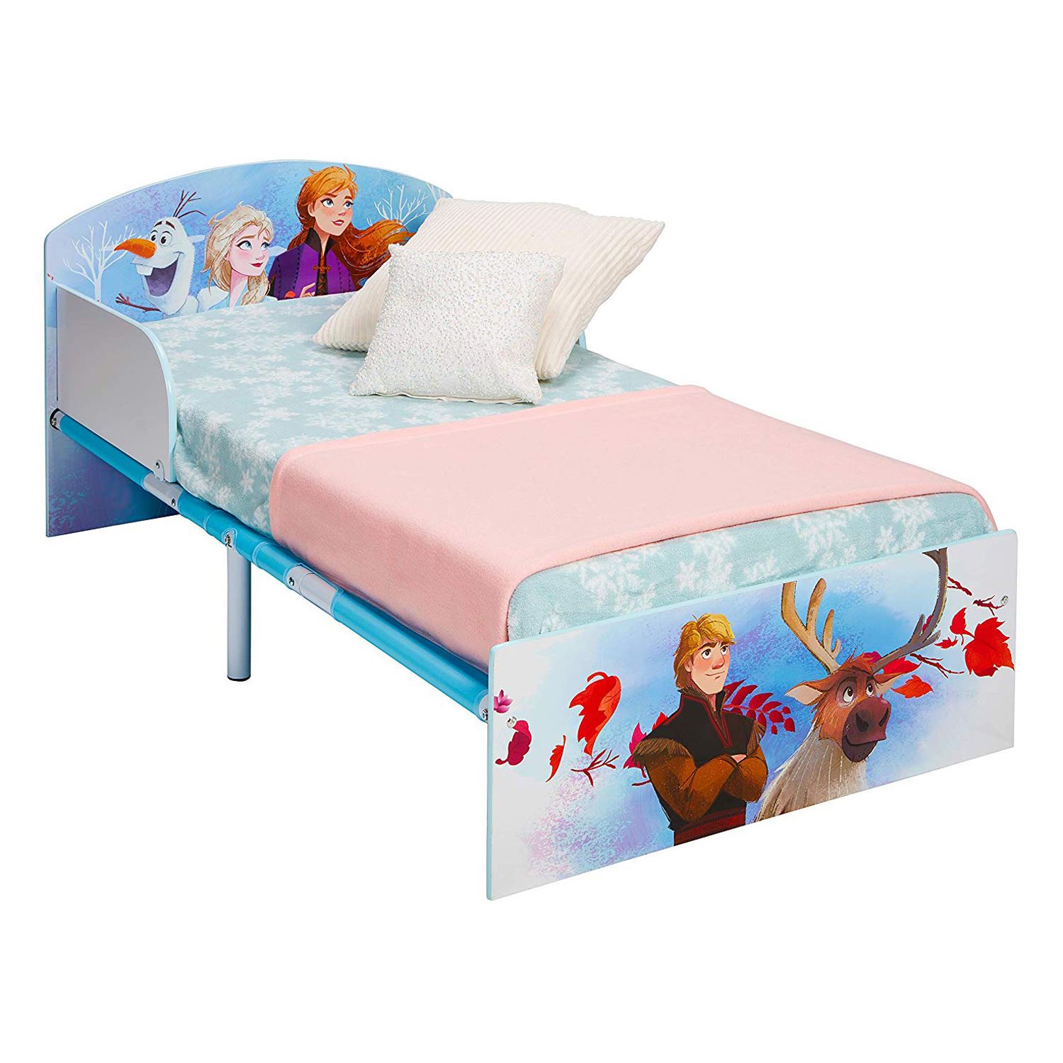 Disney Frozen Toddler Bed with Kids Sturdy Side Guards 5013138670842 eBay