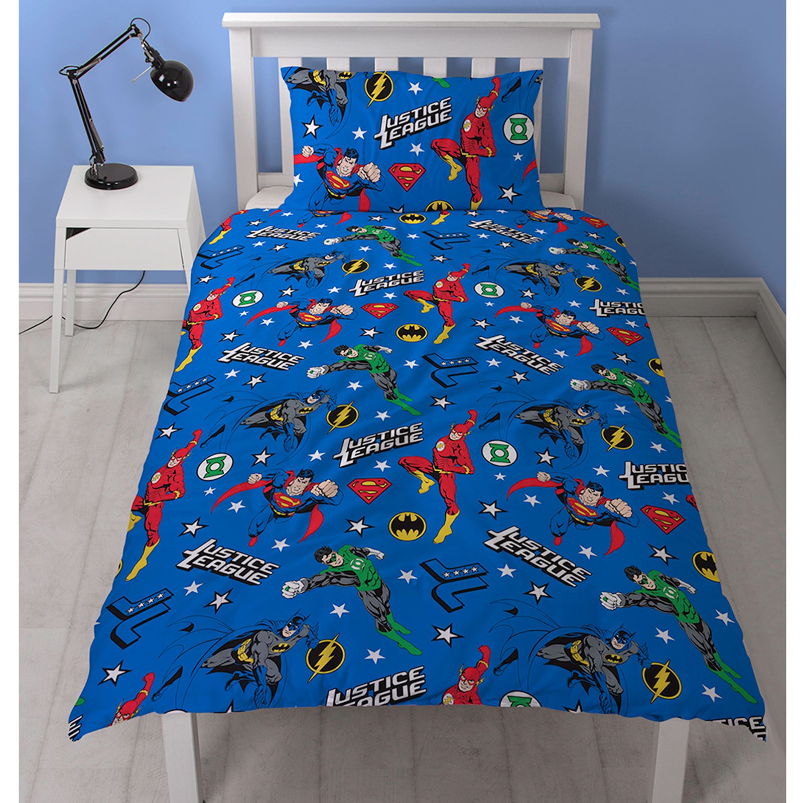 MARVEL AVENGERS COMICS SPIDERMAN DUVET COVER SET BEDDING SINGLE