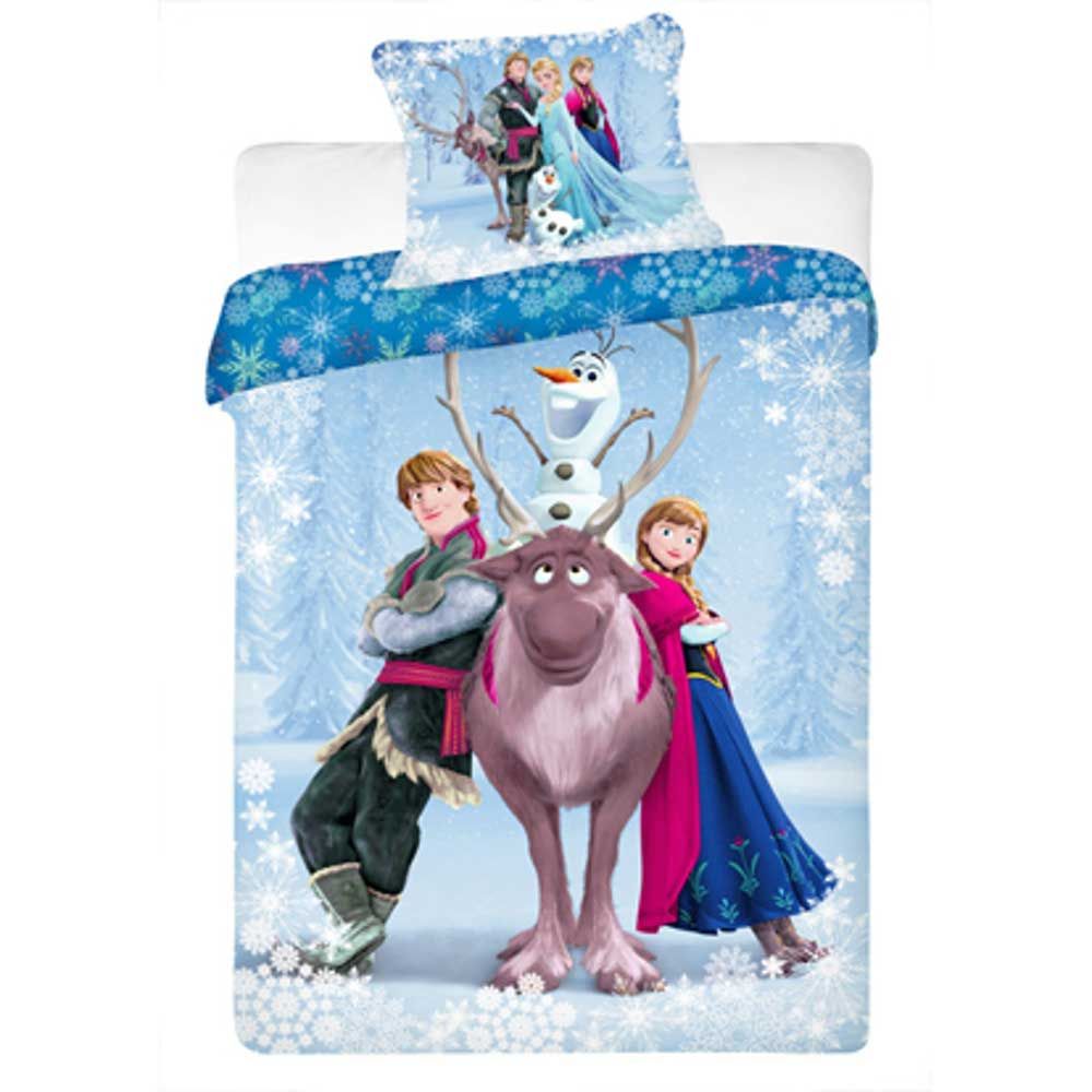 DISNEY FROZEN DUVET QUILT COVERS BEDDING JUNIOR SINGLE DOUBLE ANNA ELSA