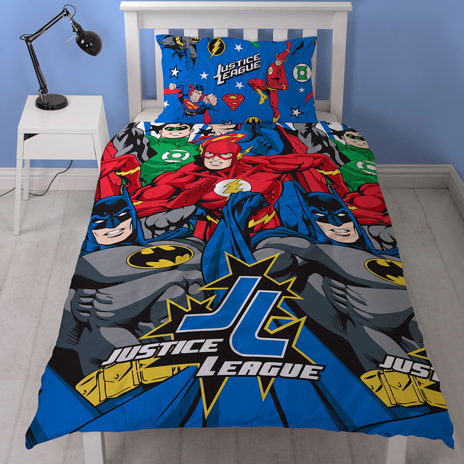 MARVEL AVENGERS COMICS SPIDERMAN DUVET COVER SET BEDDING SINGLE