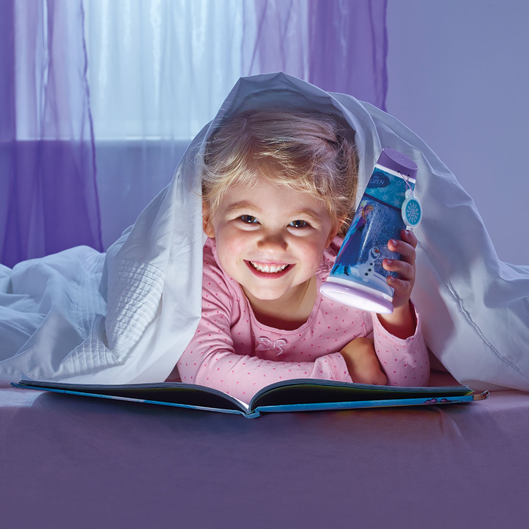 Go Glow Nacht Beam Kipp Torch Beleuchtung Licht Kinder Schlafzimmer | eBay