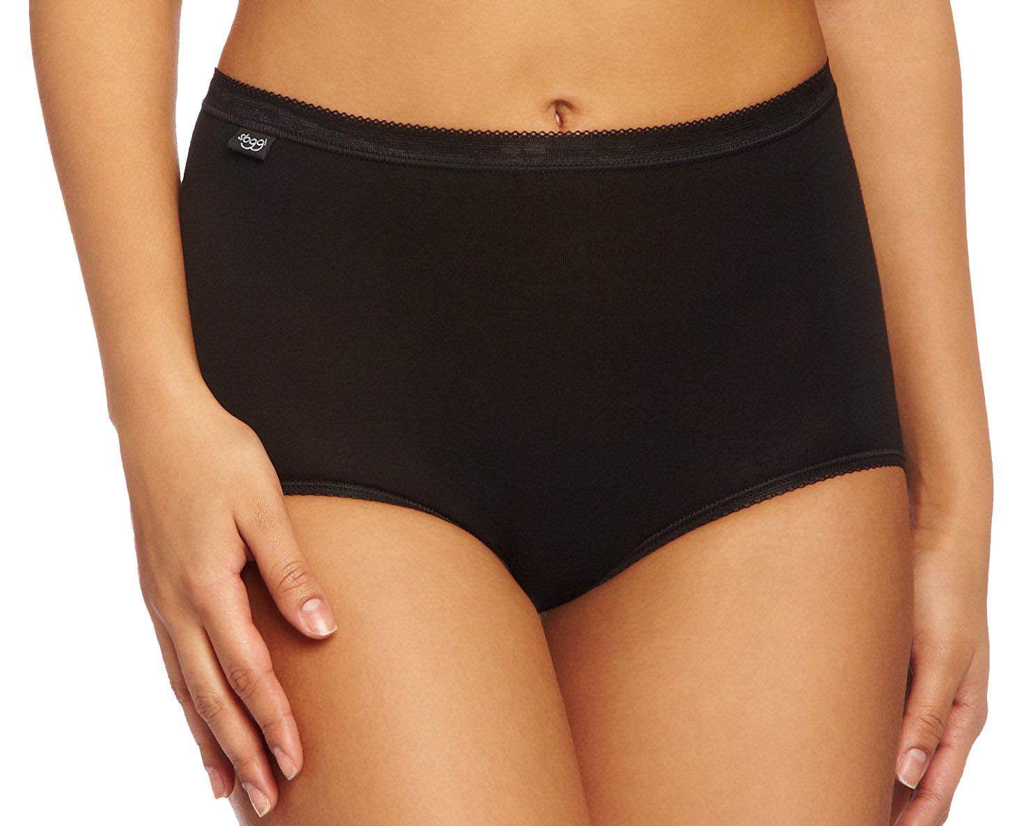 Sloggi Basico Maxi 2p 2 Paquete Calzoncillos Negro 0004 Cs De Ebay