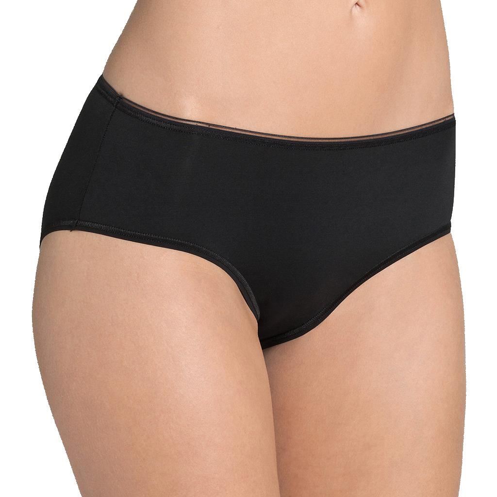 18 CS Sloggi SLW Basic Midi 4 Pack Black 0004