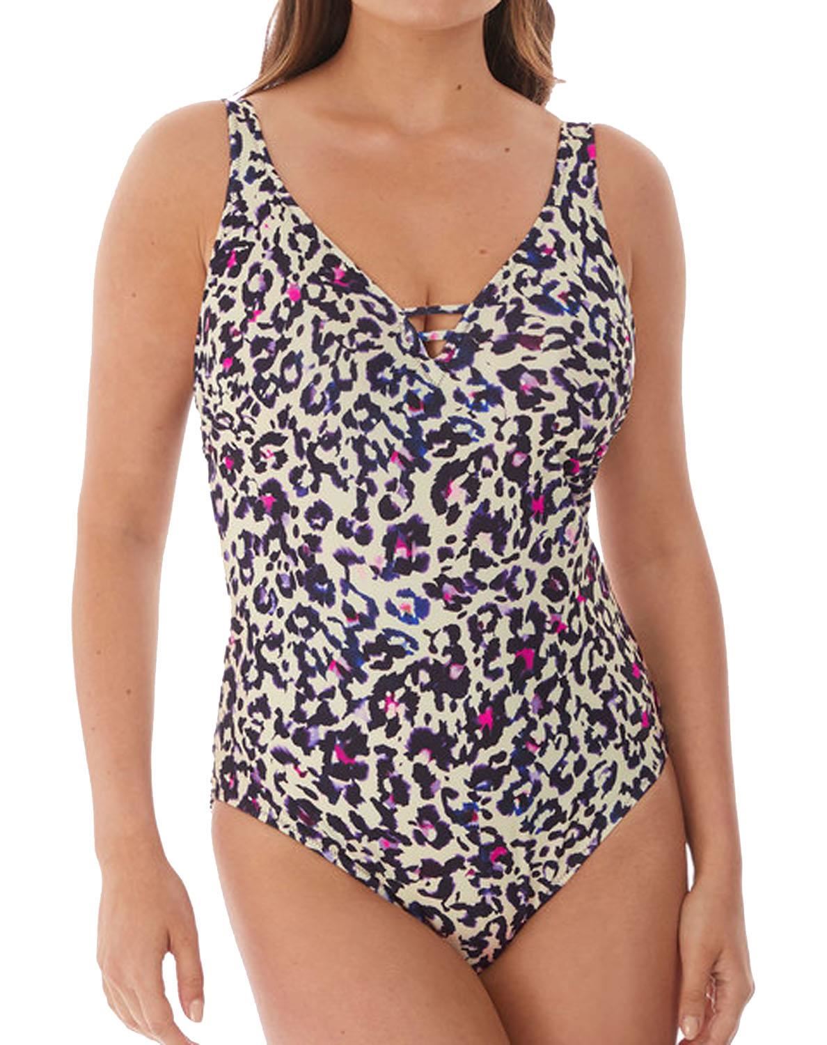 underwired control swimsuit