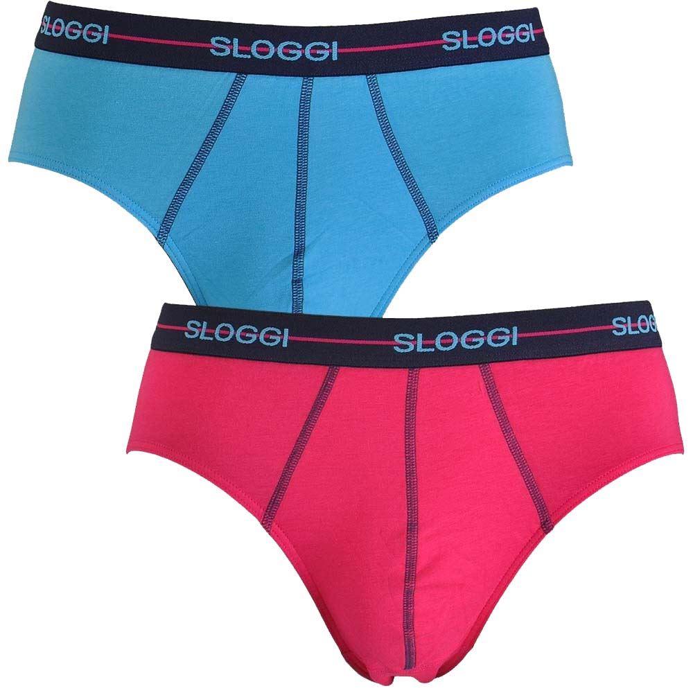 0004 CS Sloggi Start Mini C2P 2 Pack Briefs Black