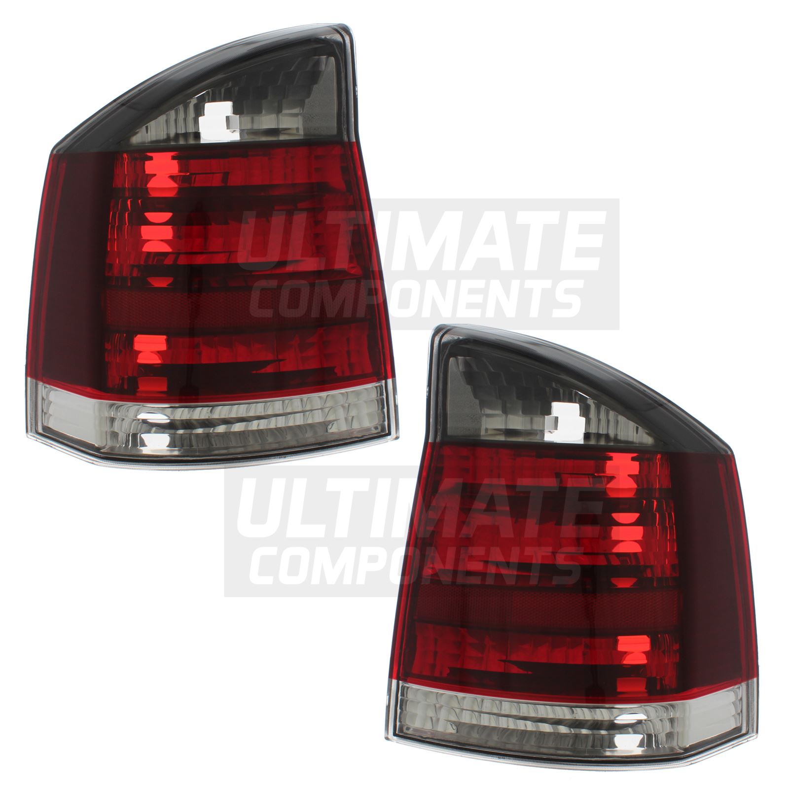 Vauxhall Vectra C Hatchback 20022009 Rear Lights Lamps Smoked