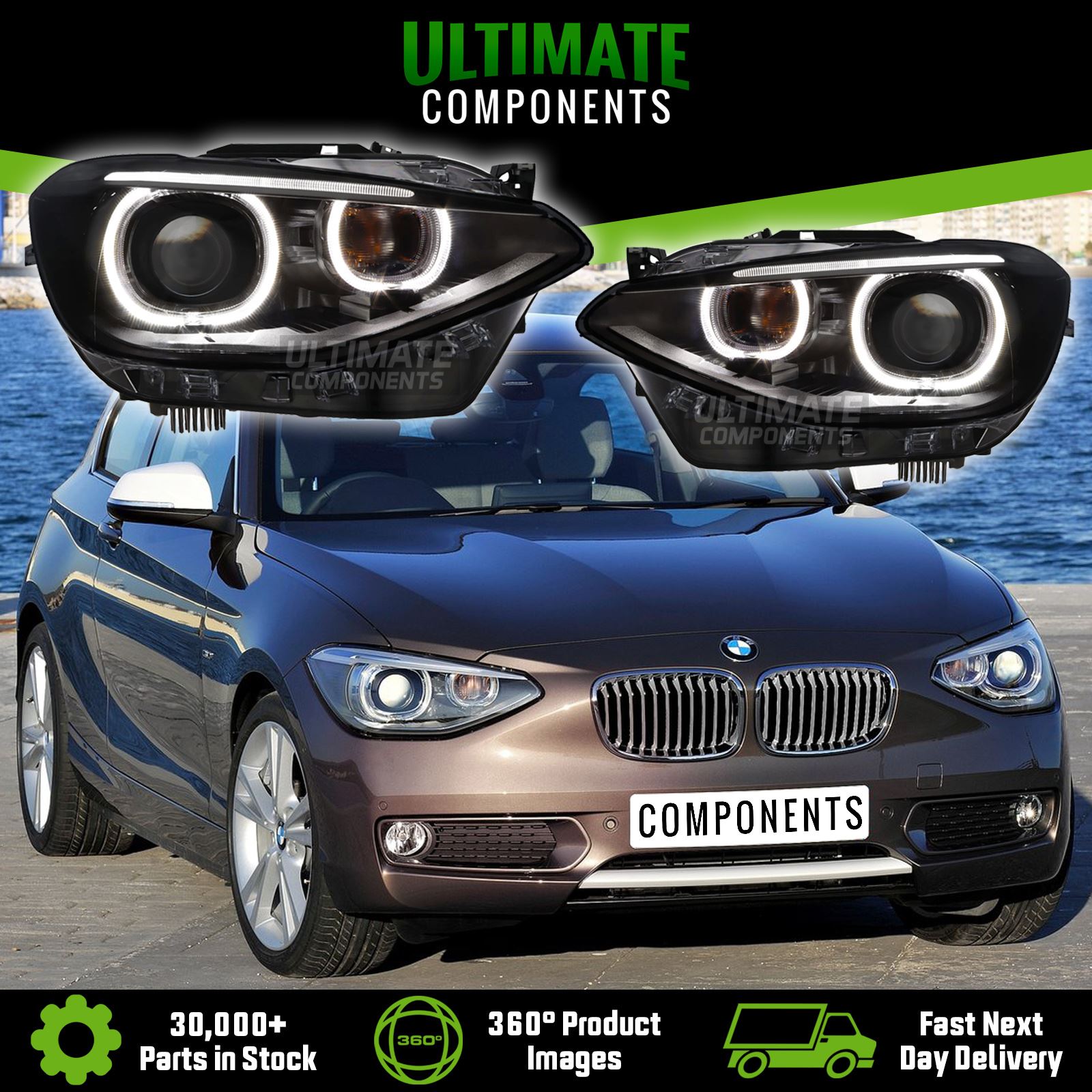 車用フロントキドニーグリル BMW 3シリーズ1シリーズ F20 F21 F30 F31 