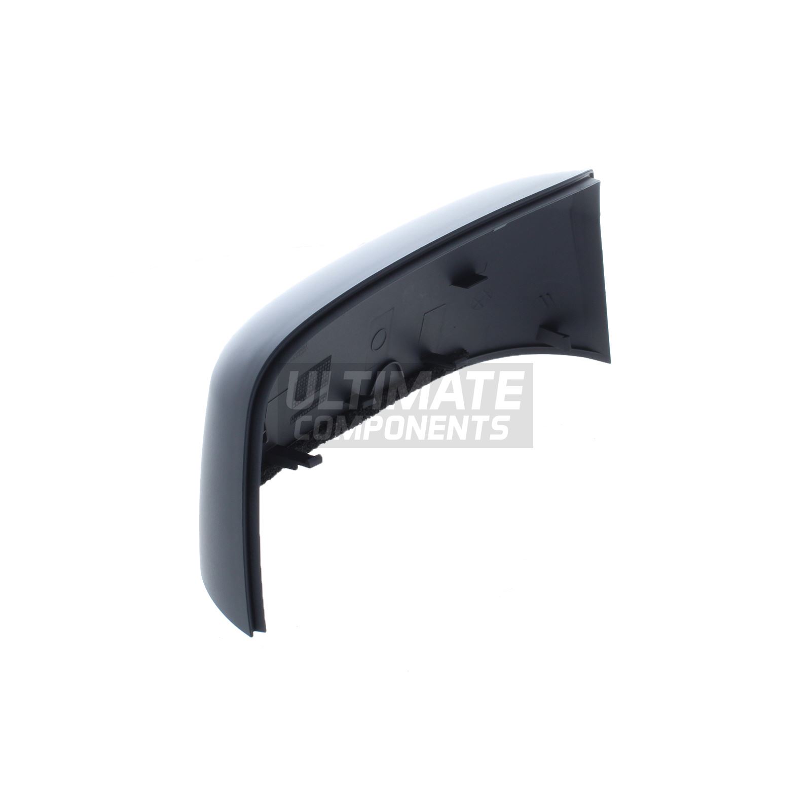 Primed Passenger Side Wing Mirror Cover For Nissan Navara D40 2008-2016 – Clip-On Replacement