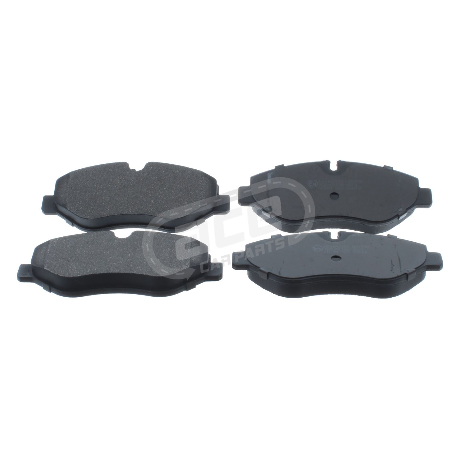 Iveco Daily Van 5//2014-/> 2.3 3.0 Front Brake Pads Set W163-H67-T20