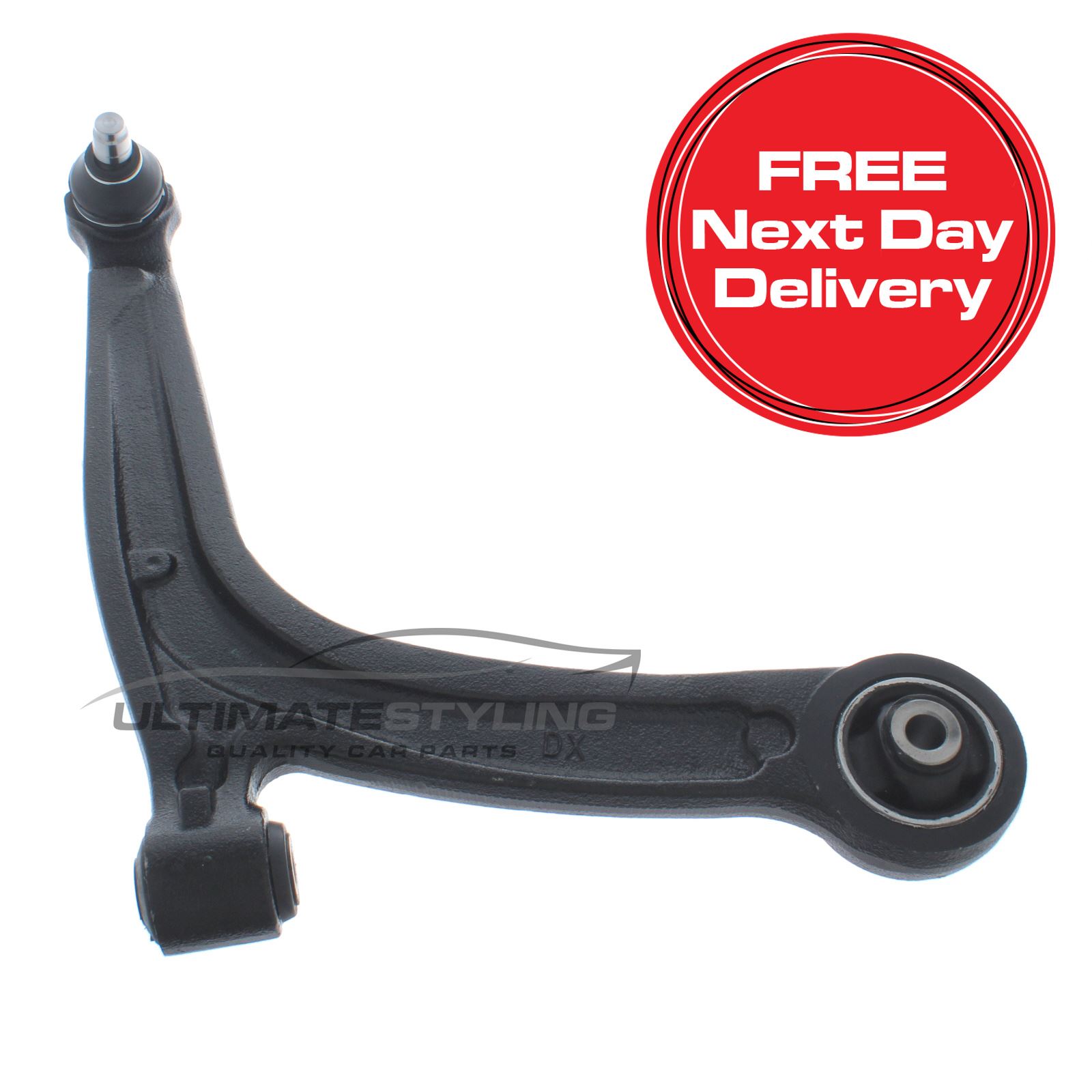 FIAT 500 (2008-2015) Front Lower Suspension Wishbone Arm - Right Off Side Drivers Side - ETRADER ONLINE
