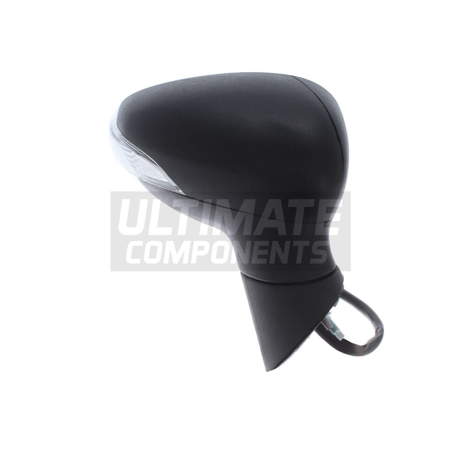 Ultimate Components Electric Wing Door Mirror For Ford Fiesta Mk7 Van 2012-2018 – Drivers Side (RH) Black