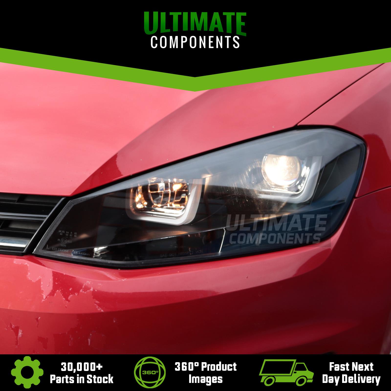 VW Golf Mk7 2012-2017 LED DRL Headlights R-Design Upgrade U Shape
