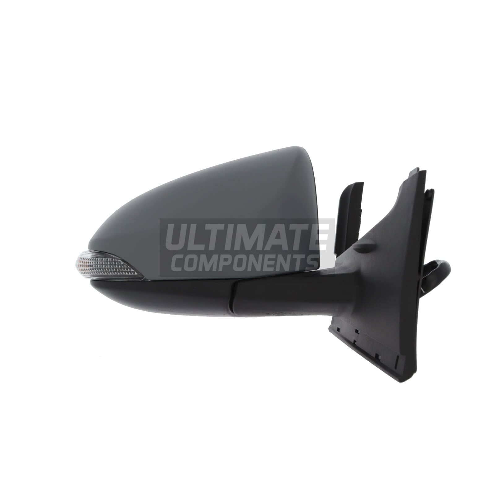 Primed Driver Side Wing Mirror For Toyota Yaris Hatchback 2014-2021 – Heated, Indicator