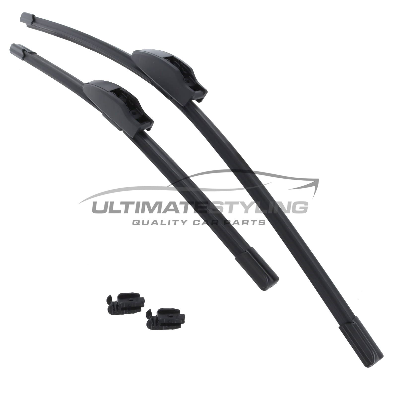 Pair Of Front Windscreen Wiper Blades For Ford EcoSport 2018-2024 – Easy Install