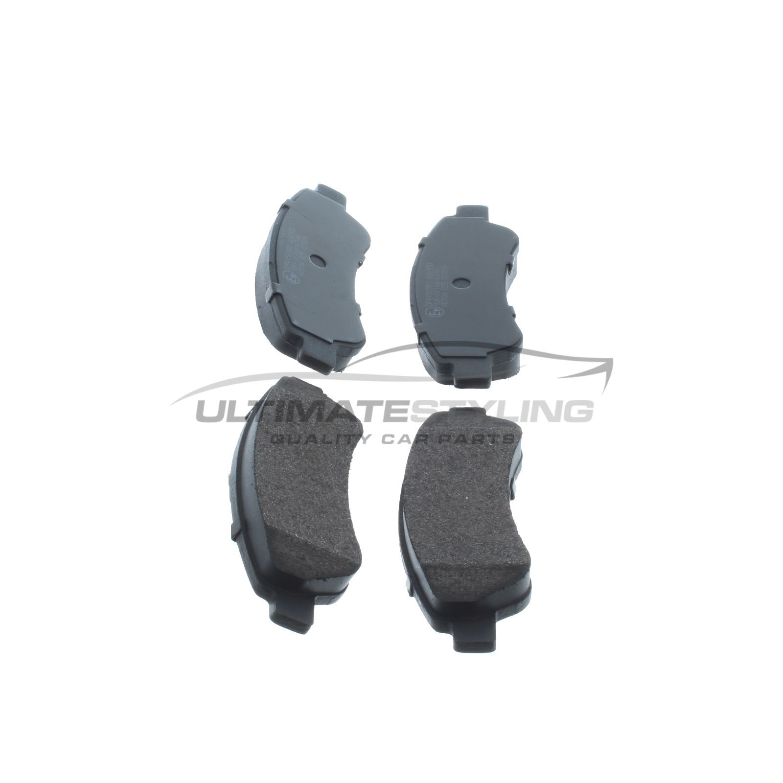 Citroen Relay 250 MPV 2009-2011 2.2 Rear Brake Pads Kit W137-H49-T18.8