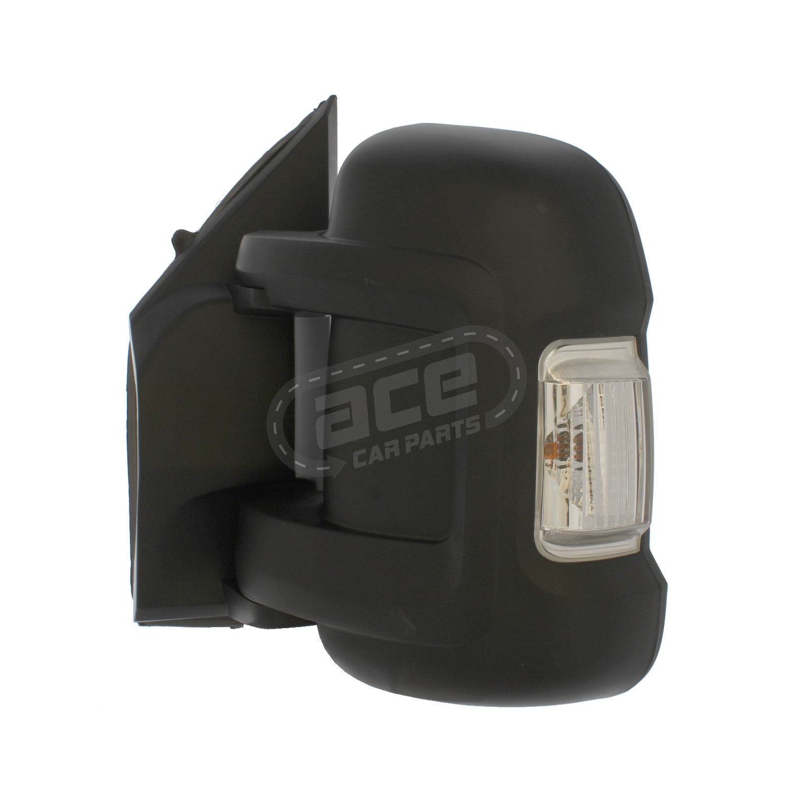Ace Car Parts Left Side Short Arm Wing Door Mirror – Peugeot Boxer 2006-2024 – Heated, Electric