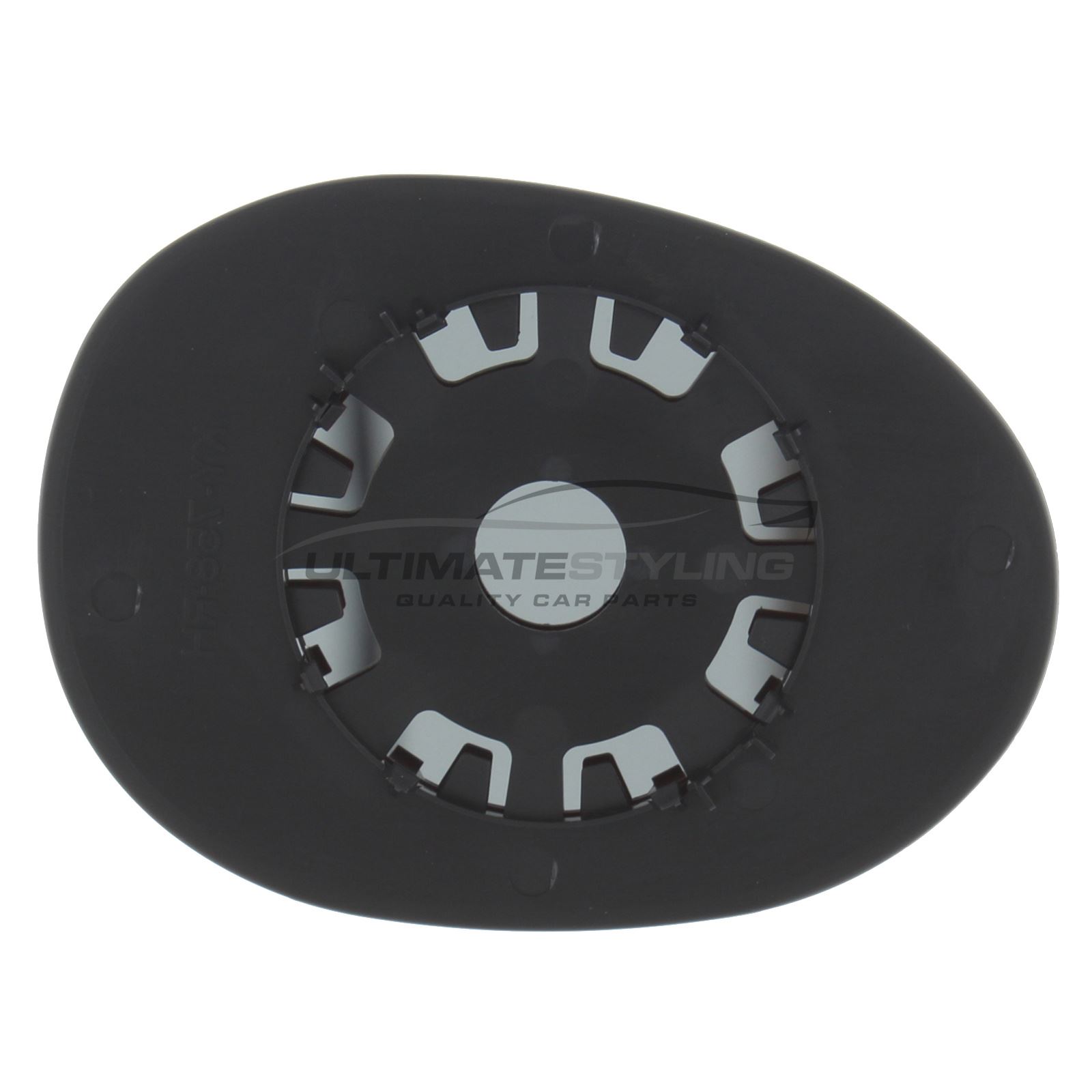 thumbnail image 2 of Ultimate Styling Right Wing Mirror Glass For Peugeot 107 2005-2015 – Non-Heated Convex 2 of 5