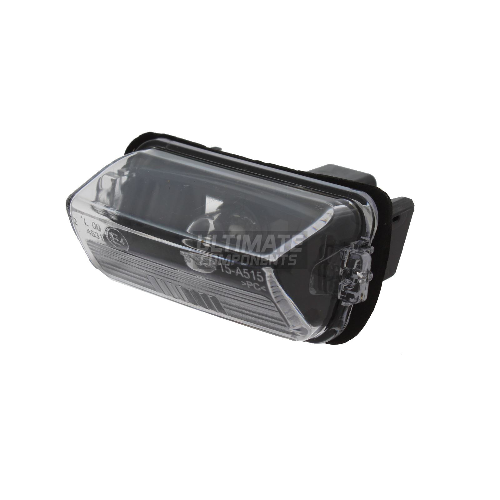 Toyota Auris Hatchback 11/2012> Rear Number Plate Light Lamp NonLED