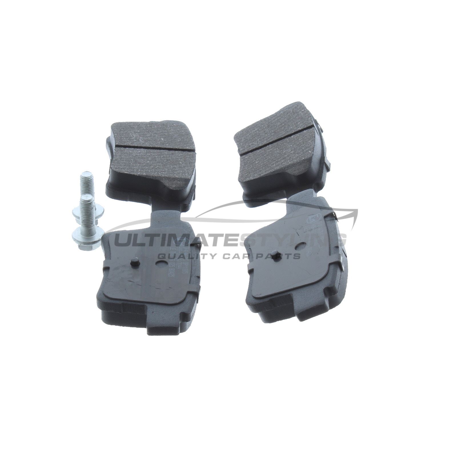 Jaguar X-Type X400 Estate 2001-2005 2.0 2.5 3.0 Pastillas De Freno Trasero Conjunto W116-H52-T17