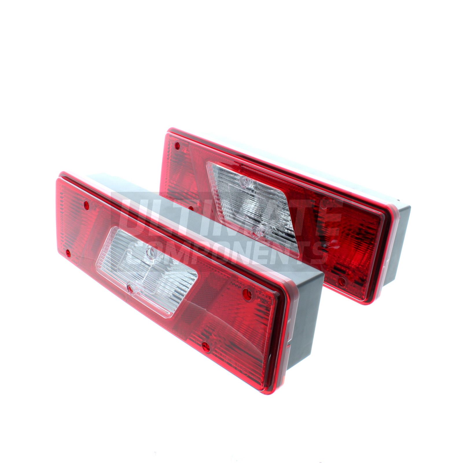 Transit Tipper Mk8 Luton Pickup 20142017 Rear Back Tail Lights Lamps 1
