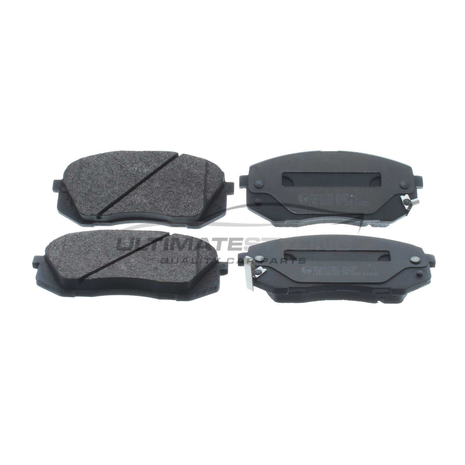 06-13 Rear Brake Pads Set of 4 for KIA CARENS