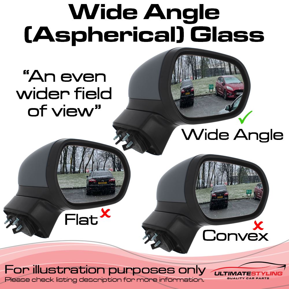 cciyu Driver side View Mirror Glass Fits for 2012-2014 For HONDA CR-V W