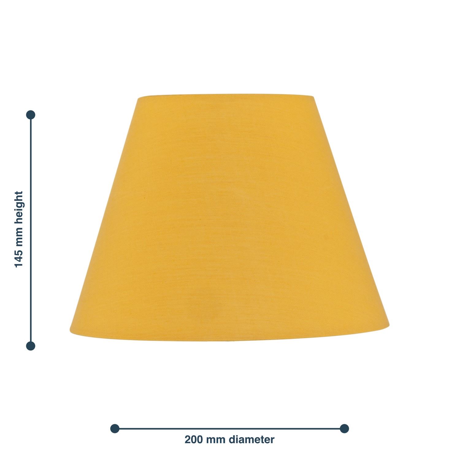 Modern 20cm Tapered Fabric Shades for Table Lamp Bedside Lampshade - Picture 23 of 37