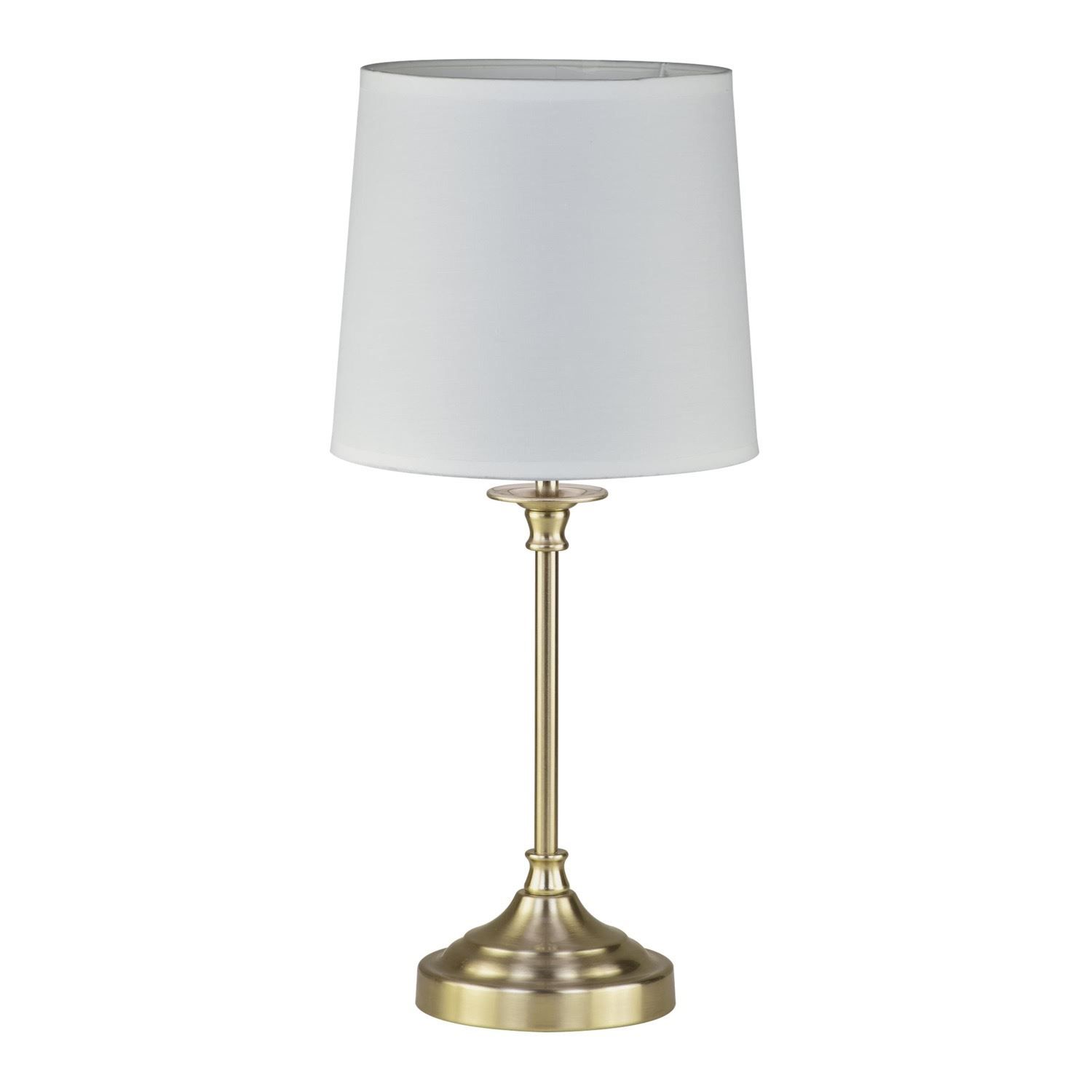 Classic Design 47cm Table Lamp or Bedside Lights with Fabric Shade - Picture 3 of 9