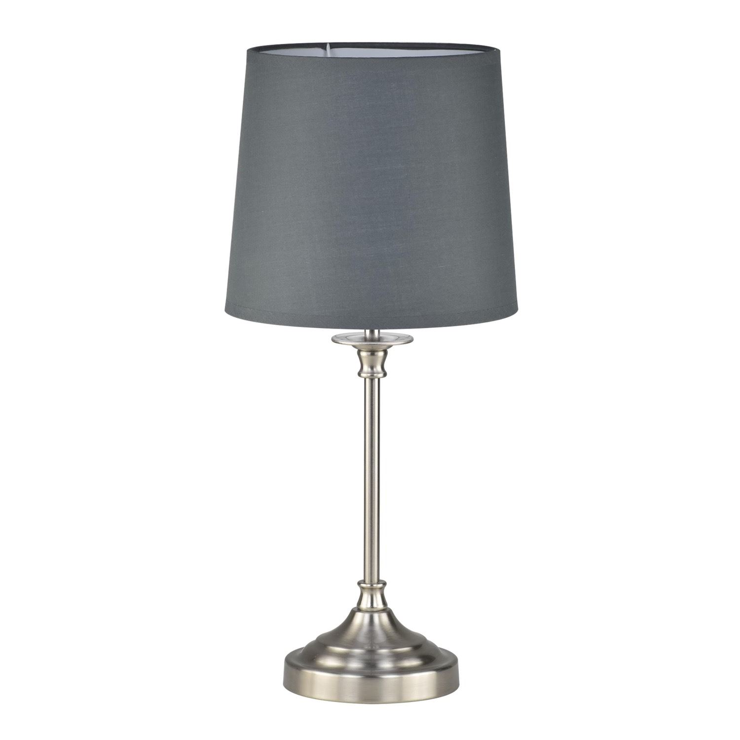 Classic Design 47cm Table Lamp or Bedside Lights with Fabric Shade - Picture 7 of 9
