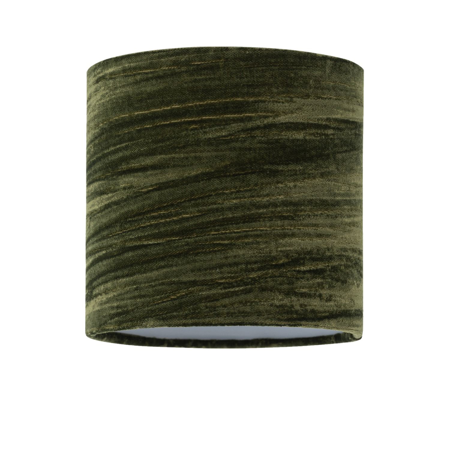 Modern Crushed Velvet 15cm Table Lamp Lightshade - Picture 7 of 10