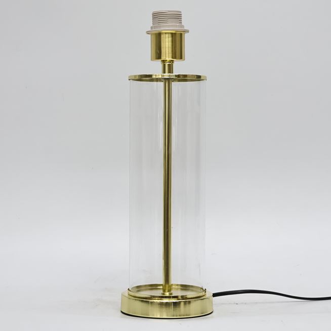 Satin Brass Table Lamp Bedside Light Crushed Velvet Modern Bedroom Home Lighting - Picture 6 of 25