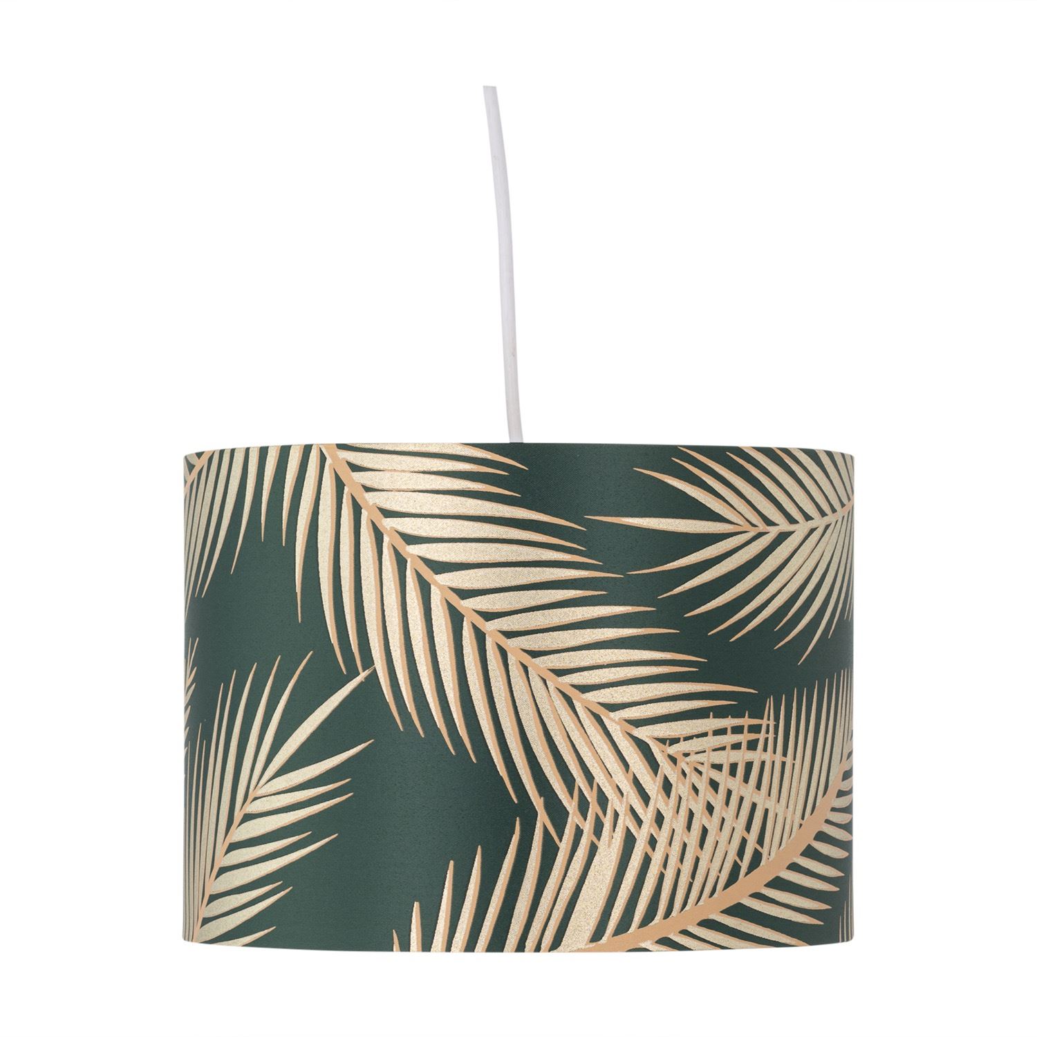 Modern Tropical Gold Leaf 25cm Ceiling Pendant Shade Lightshade Lampshade - Picture 19 of 19