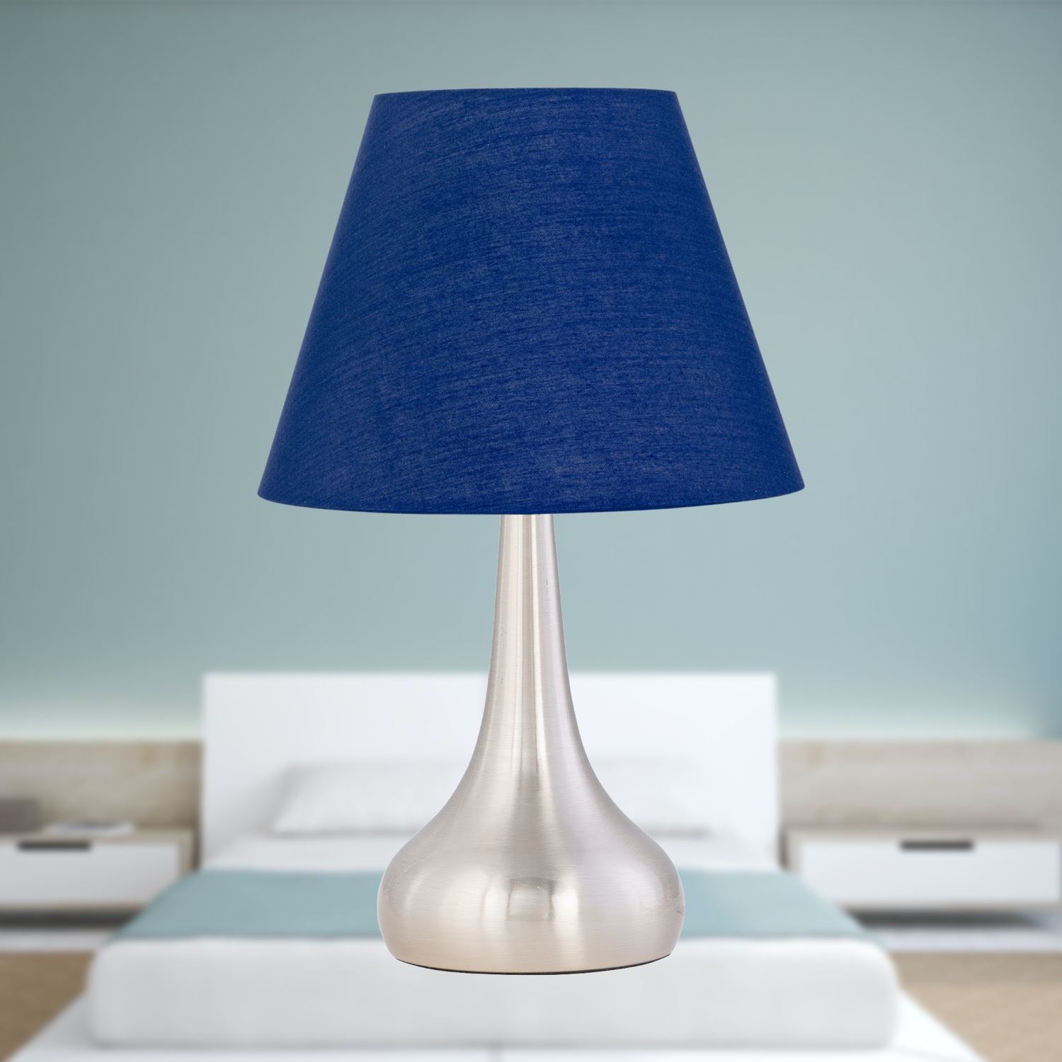 Modern 20cm Tapered Fabric Shades for Table Lamp Bedside Lampshade - Picture 19 of 37