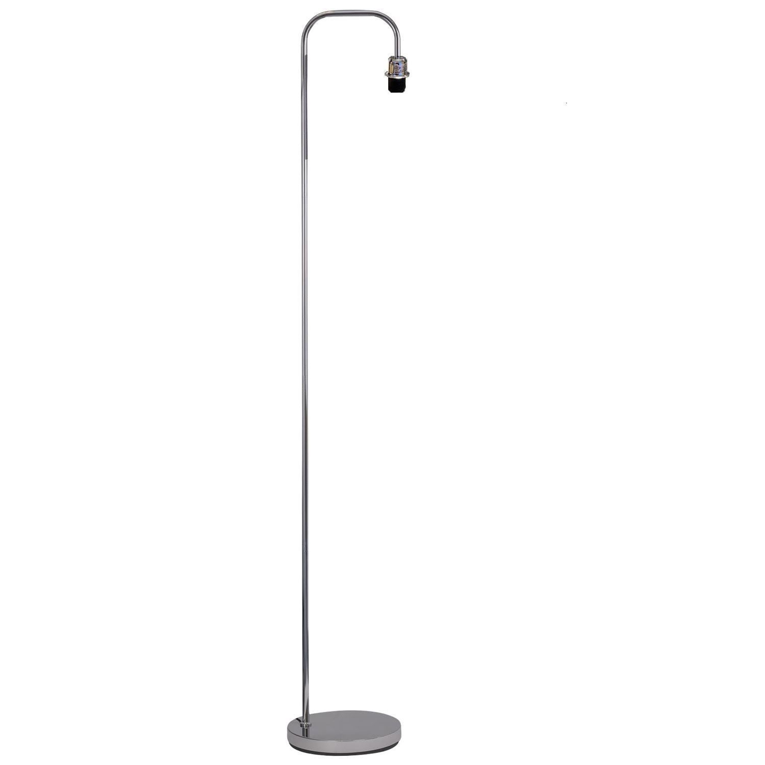 Moderne 158cm gewölbte Stehleuchte Stehlampe mit zerkleinertem Samt Stoffschirm - Bild 10 von 15