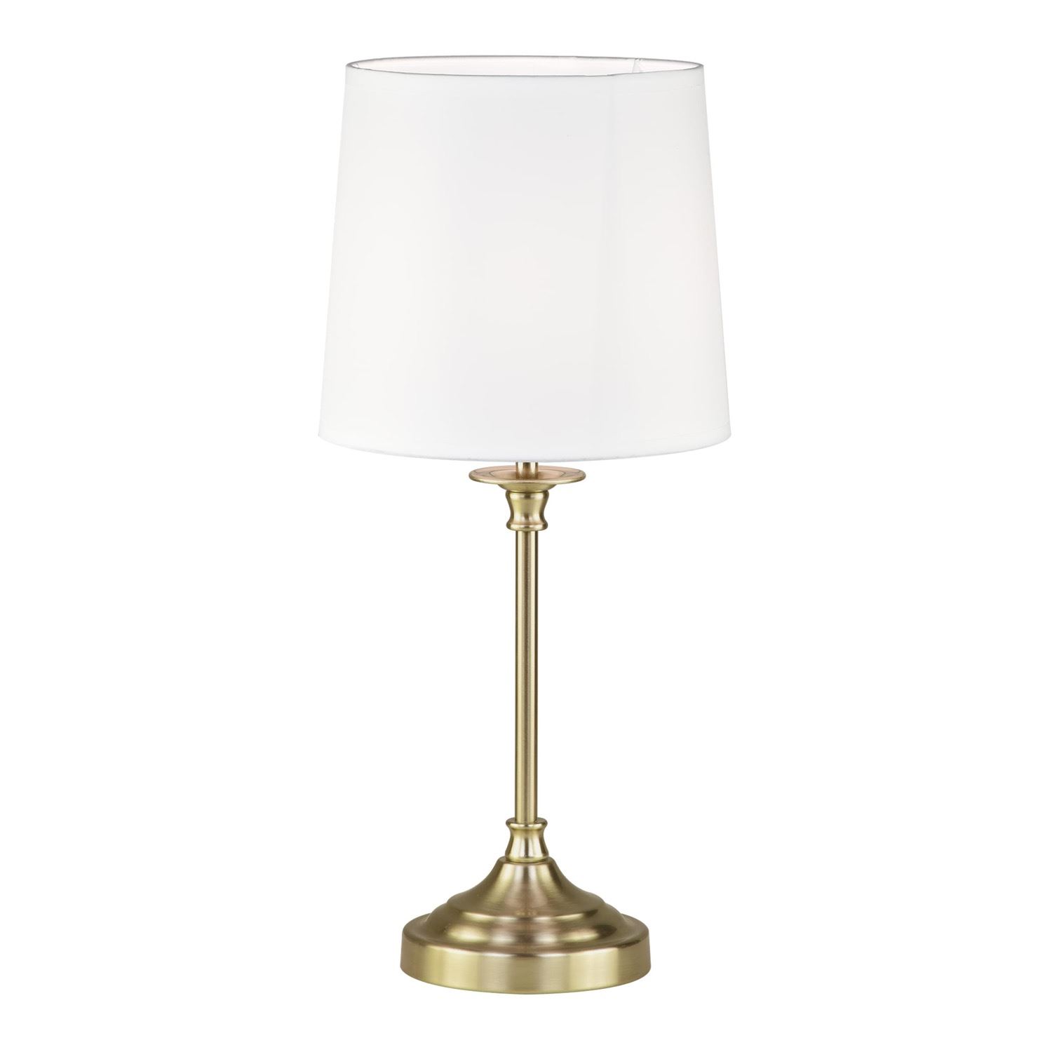 Classic Design 47cm Table Lamp or Bedside Lights with Fabric Shade - Picture 2 of 9