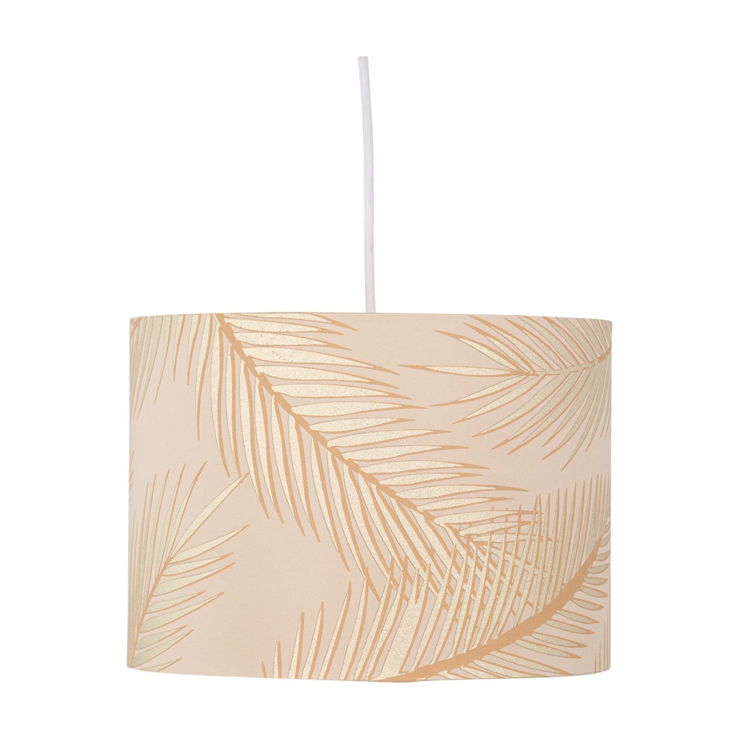 Modern Tropical Gold Leaf 25cm Ceiling Pendant Shade Lightshade Lampshade - Picture 3 of 19