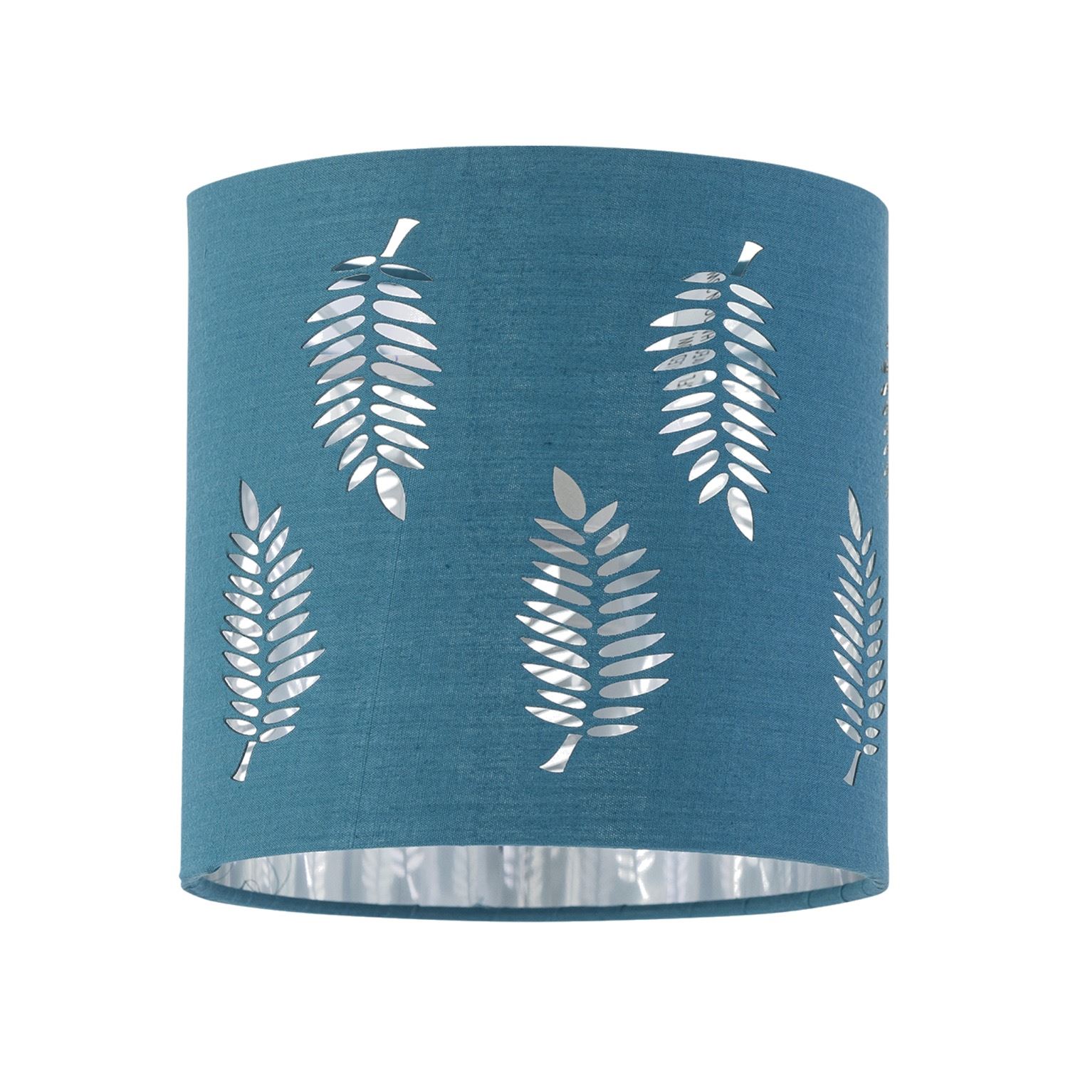 Modern 15cm Table Lamp Shade with Fern Leaf Cut Out Design - Picture 14 of 19