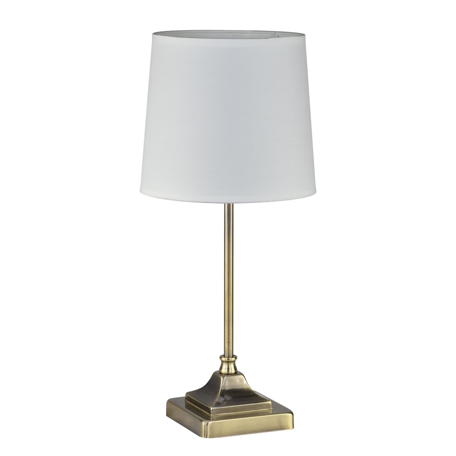 Classic 47cm Table Lamp or Bedside Lights with Fabric Shade - Picture 3 of 9