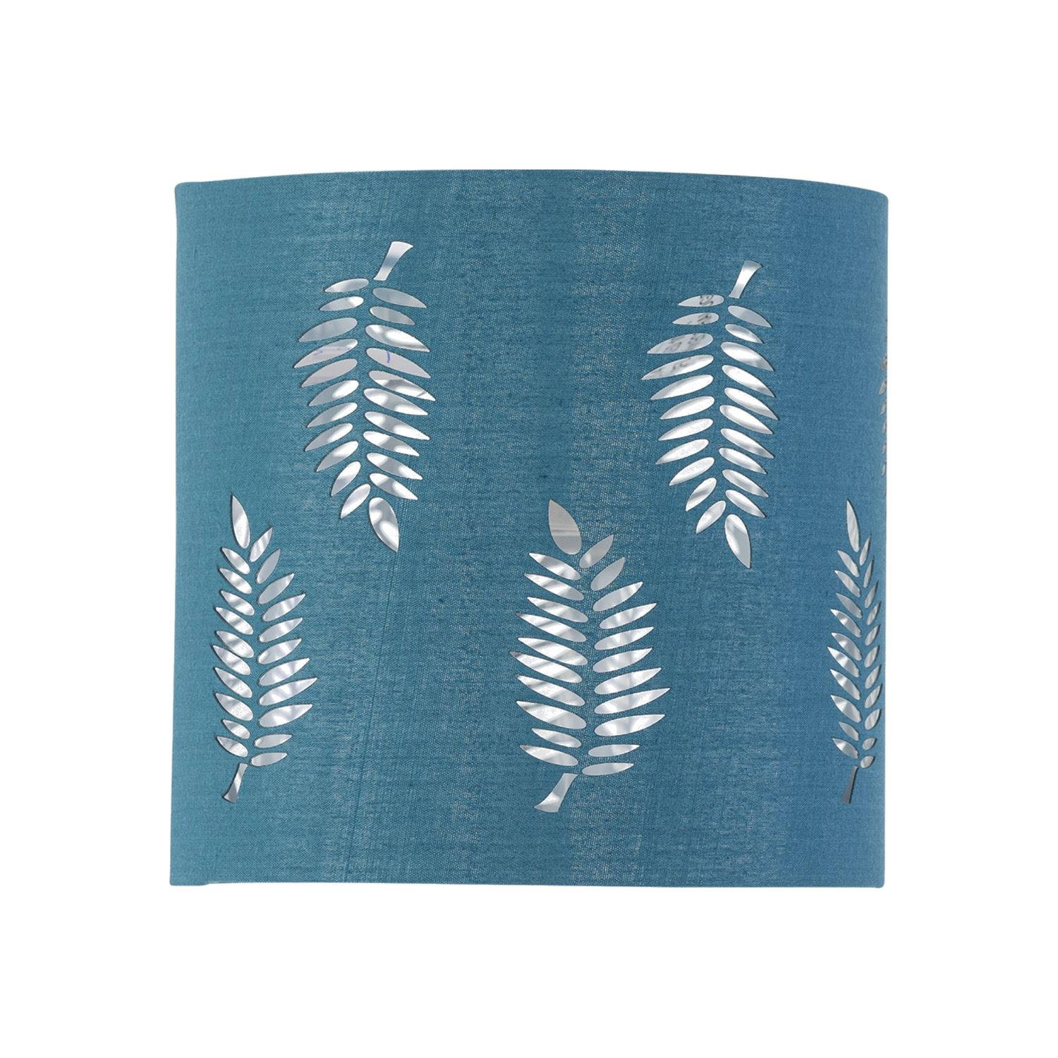 Modern 15cm Table Lamp Shade with Fern Leaf Cut Out Design - Picture 15 of 19