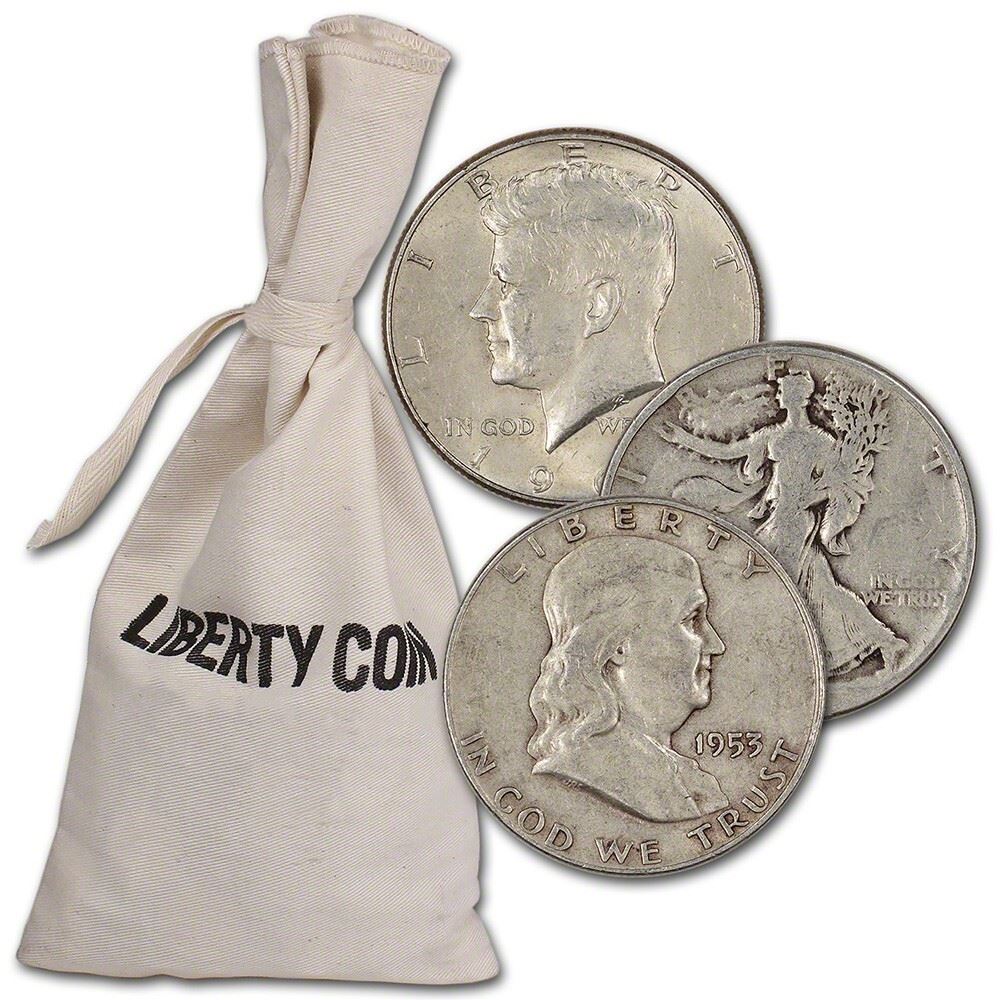 90% Silver Half Dollars - $50 Face Value Bag - Circulated | eBay 90% Silver Half Dollars - $50 Face Value Bag - Circulated | eBay