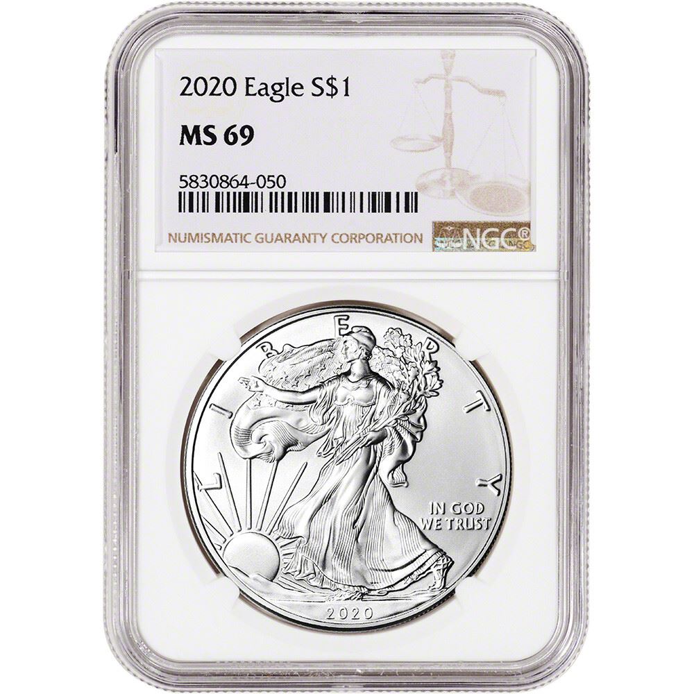 2020 American Silver Eagle - NGC MS69 | eBay