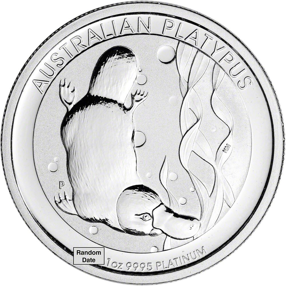 Australia Platinum Platypus (1 oz) $100 - BU - Random Date | eBay