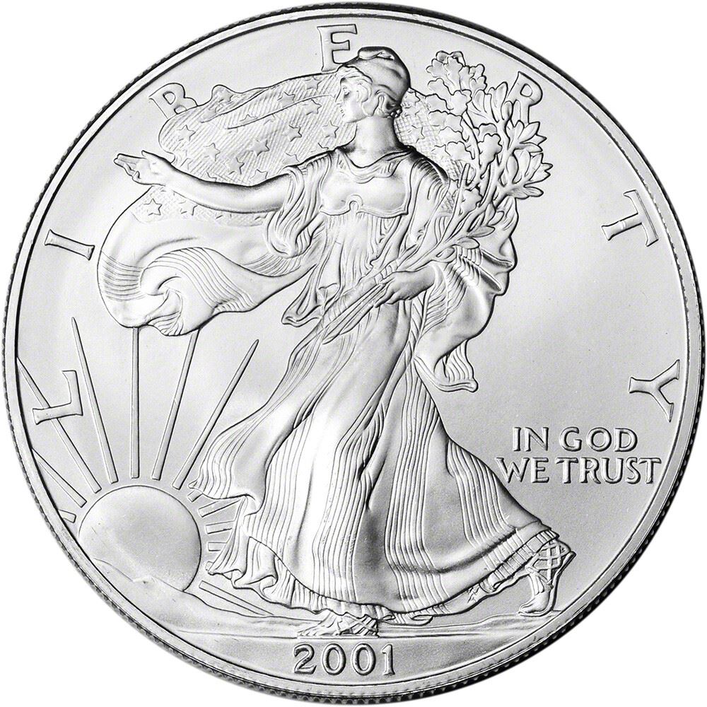 2001 American Silver Eagle Coin - NGC MS69 | eBay
